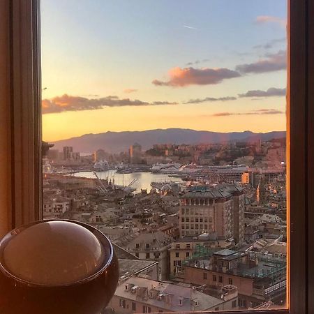 Central Penthouse With Spectacular Sea And City Views Генуя Экстерьер фото